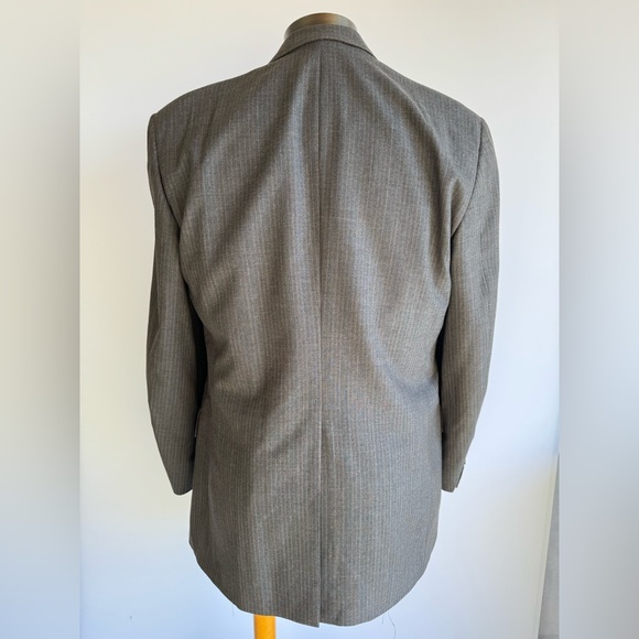 Christian Dior 2 PC Grey Suit - Size 43R - Picture 2 of 11